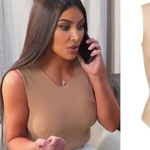 SKIMS Essential Crew Neck Sleeveless Bodysuit Size 4X/5X